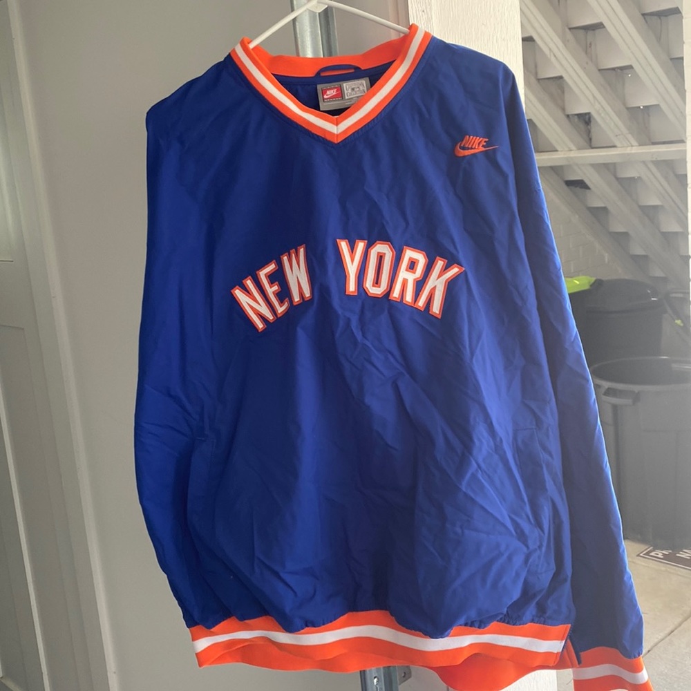 New York Mets pull over windbreaker xxl. Cooperstown Collection